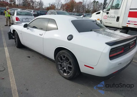 2018 Dodge Challenger Gt Awd из США, поврежденный, VIN 2C3CDZGG8JH217371
